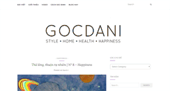 Desktop Screenshot of gocdani.com