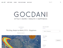 Tablet Screenshot of gocdani.com